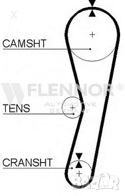 FLENNOR 4016V АНГРЕНАЖЕН РЕМЪК CITROEN ZX / AX / BX / C15 / Saxo / Berlingo / PEUGEOT 106 / 205 / 30