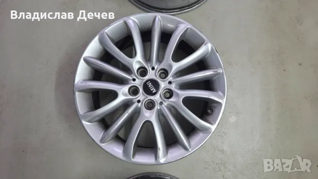 Комплект 17" оригинални джанти Net Spoke 519 за MINI Clubman (+ датчици и капачки), снимка 4 - Гуми и джанти - 55891775
