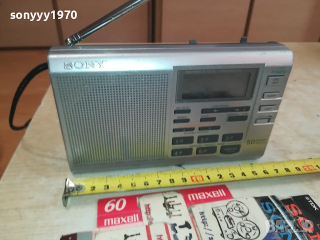 SONY ICF-SW35 RADIO 0806251718, снимка 15 - Микрофони - 50593390