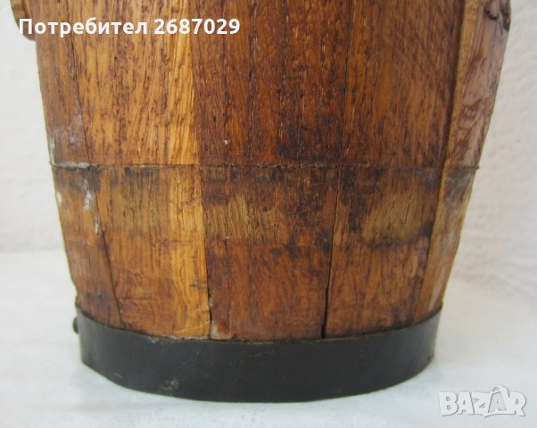 дървено буре буренце, снимка 2 - Антикварни и старинни предмети - 31773538