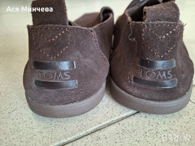 TOMS естествена кожа , снимка 4 - Мокасини - 42482510