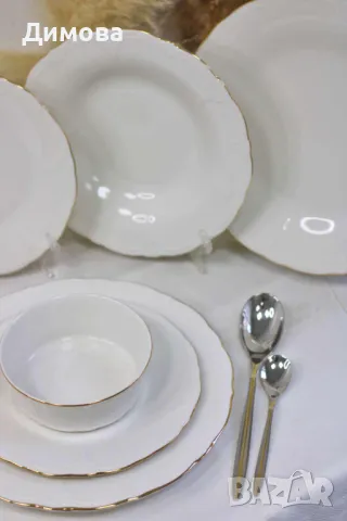Сервиз за храна от 24 части, снимка 7 - Сервизи - 46840150