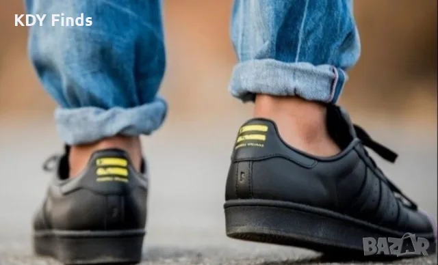 Pharrell Wiliams Adidas Superstar, снимка 5 - Маратонки - 56137621