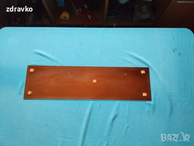 голямо фалцовано кристално огледало-чисто ново, снимка 2 - Декорация за дома - 53957475