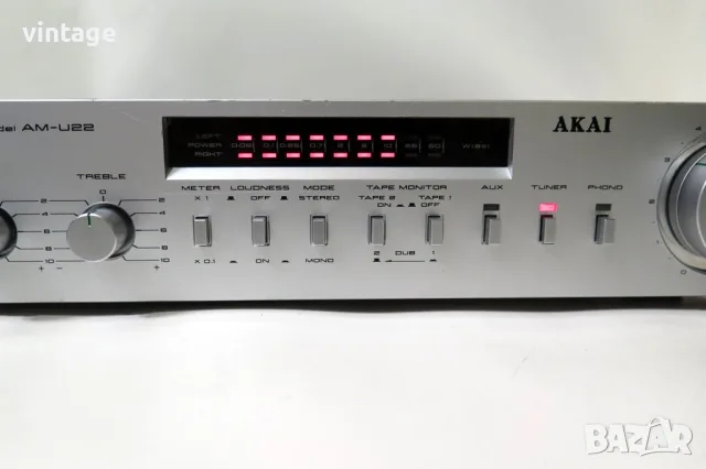 AKAI AM-U22 Stereo Integrated Amplifier, снимка 3 - Ресийвъри, усилватели, смесителни пултове - 56188726