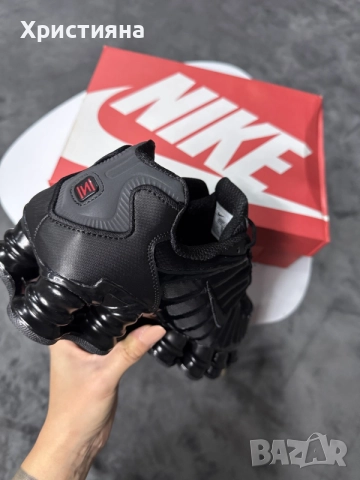 Nike Shox TL Black/ Black-Mtlc , снимка 4 - Маратонки - 56432132