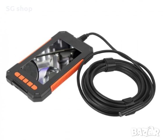 Ендоскоп камера + 4.3" дисплей с 5м кабел Професионален,, снимка 3 - Аксесоари и консумативи - 44255581