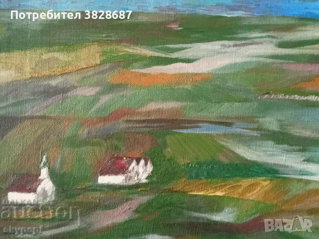 Картина "Библейско тайнство", снимка 4 - Картини - 48265647