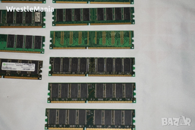 17 DDR RAM ПАМЕТ Тествана и Работеща за Настолен Компютър, снимка 13 - RAM памет - 51956230