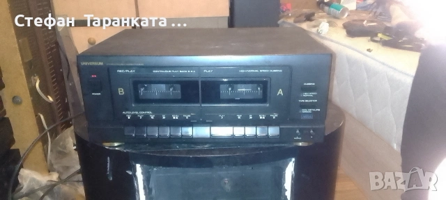 двукасетачен дек Universum