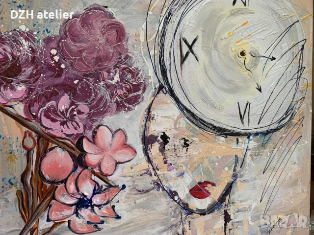 Авторска картина “Жена без време”