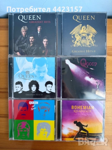 Колекция Queen албуми - 6 броя
