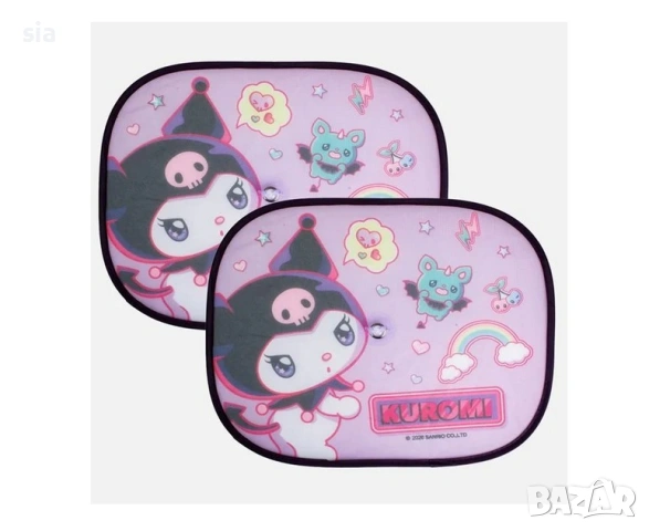 Детски сенник за автомобил, 44x36 см - 2 бр., снимка 2 - Аксесоари и консумативи - 54212904