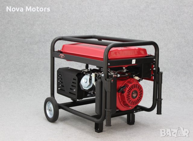 Генератор За Ток 8.5 KW Nova Motors Бензин-Газ Монофазен, снимка 4 - Генератори - 39361069