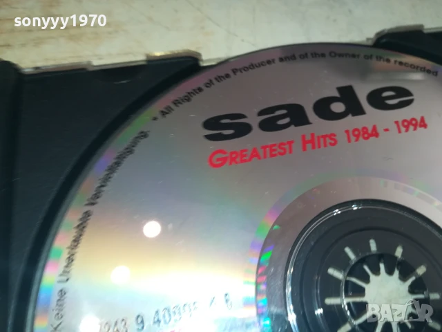 SADE CD 0808251750, снимка 9 - CD дискове - 51300915