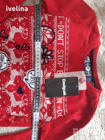 Desigual нова блузка 5-6год, снимка 7 - Детски Блузи и туники - 34528145