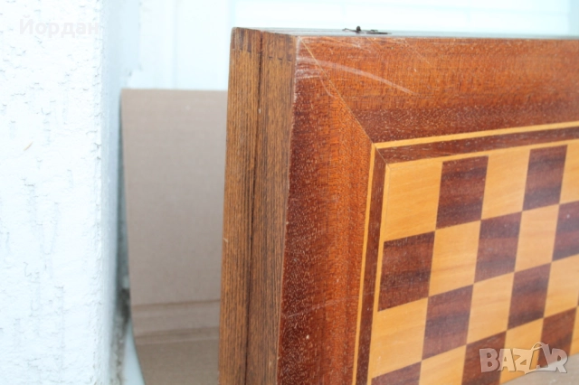 Стара кутия за ''Шах и Табла'', снимка 10 - Други ценни предмети - 51824994