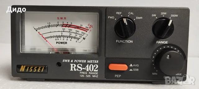 КСВ Ватметър SWR / Watmeter SHARMAN SWR-002 HF/VHF