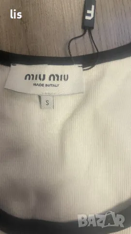 Потник Miu Miu, снимка 2 - Потници - 47316050