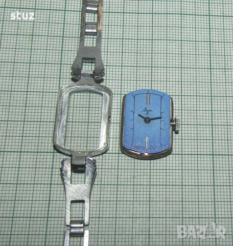 Дамски часовник гривна Луч, механичен, снимка 7 - Антикварни и старинни предмети - 52952656