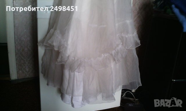 Сватбена булчинска рокля. Много запазена. Обличана веднъж., снимка 3 - Сватбени рокли - 30015686