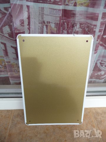 Метална табела бира Шлиц Schlitz пиво езеро бутонели ръкавели, снимка 3 - Рекламни табели - 42748978