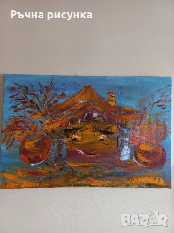 Авторски картини+ подарък порцеланова чаша , снимка 11 - Картини - 50269026