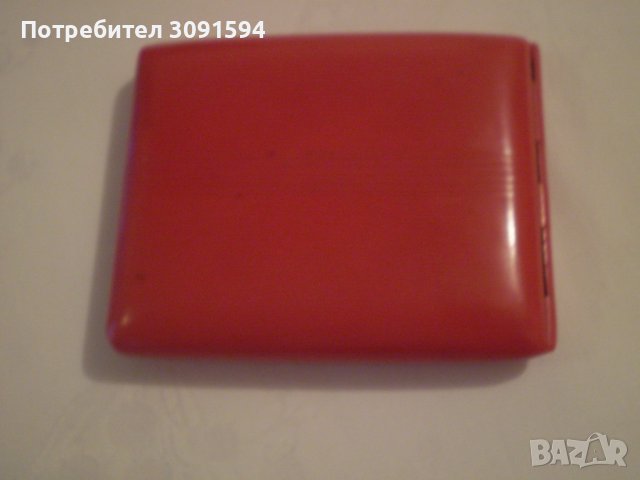 Ретро Червена Табакера Бакелит маркирана БАКЕЛИТКООП, снимка 4 - Други ценни предмети - 38872375