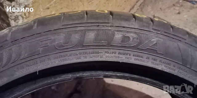 Продавам 1 брой летна гума 215.45.17 дот 2021 Fulda , снимка 4 - Гуми и джанти - 53912130