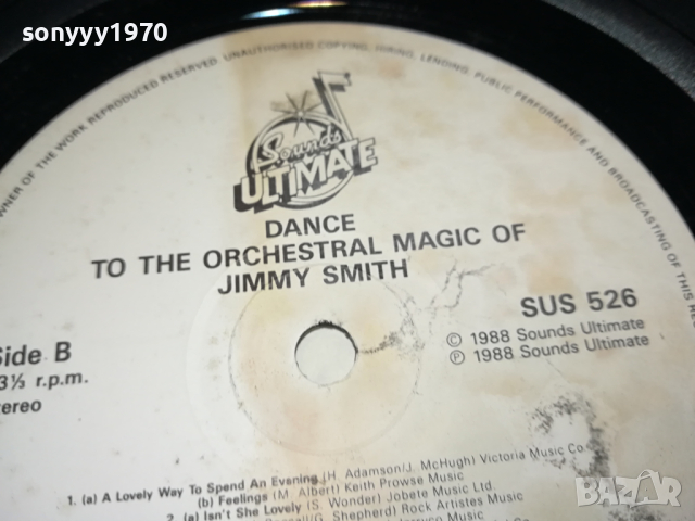 JIMMY SMITH-ПЛОЧА ОТ АНГЛИЯ 1303240911, снимка 13 - Грамофонни плочи - 44739576