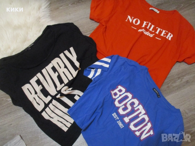 Дамска тениска Есприт НОВА, снимка 10 - Потници - 34364566