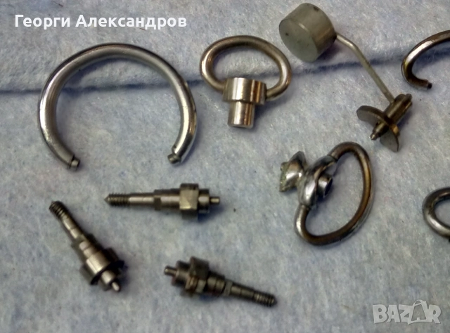 ЧАСОВНИКАРСКИ Лот 12 ЧАСТИ за Стари Механични БУДИЛНИЦИ и ДЖОБНИ ЧАСОВНИЦИ, снимка 2 - Антикварни и старинни предмети - 52776415