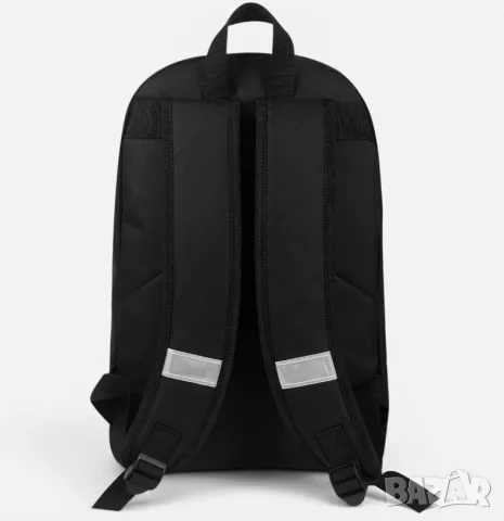 Ученическа раница Benetton черна,  28x13x43 см , снимка 3 - Раници - 55929258