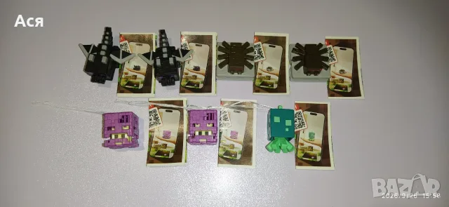 Фигури Kinder Minecraft, снимка 2 - Фигурки - 55162465
