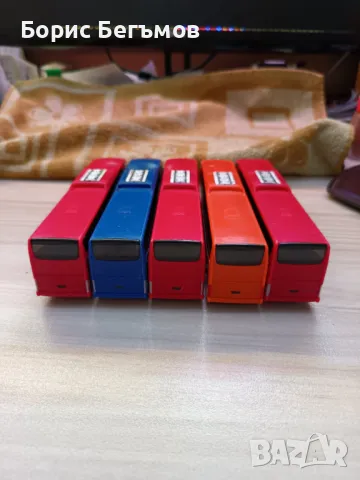 Лот автобуси на футболни отбори, снимка 5 - Фен артикули - 49316228