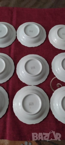 Комплект порцеланови чинии за сладко" Kahla"* 12 броя, снимка 5 - Сервизи - 53173518
