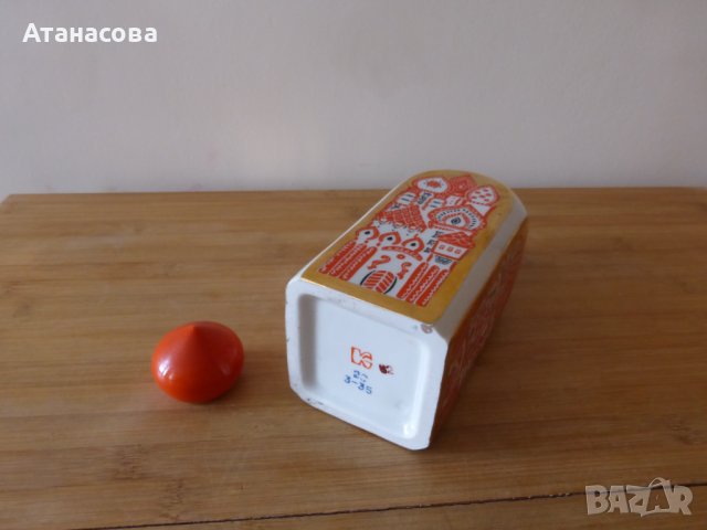 Украинска порцеланова бутилка 1980 г, снимка 6 - Аксесоари за кухня - 42785042