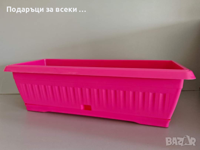 ПРОМОЦИЯ: 5 сандъка+5 подложки само за 19.90  ! Цветни сандъци за цветя, снимка 4 - Саксии и кашпи - 44768593