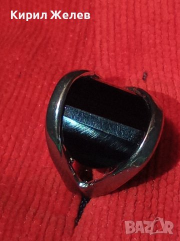 ПОСРЕБРЕН МЕДЕН КРИСТАЛЕН ФЕШЪН АРТ ПРЪСТЕН 26621, снимка 2 - Пръстени - 36410509