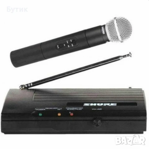 Професионален безжичен микрофон с приемник,SH-200, снимка 5 - Микрофони - 50658237