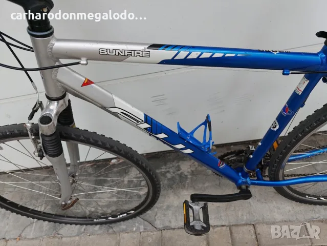 Fuji SunFire Cross Hybrid Bike Алуминиев 28 Цола Made in Japan, снимка 7 - Велосипеди - 56180210