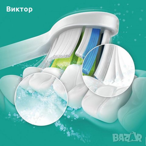 Комплект от 4 глави за ел. четки за зъби Philips Sonicare., снимка 5 - Други - 30534640