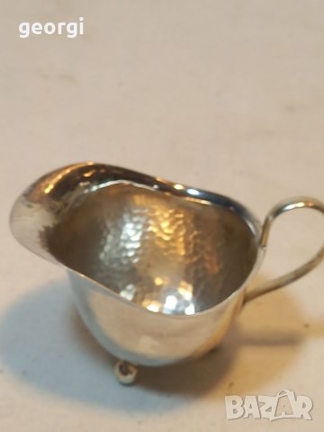 Посребрена каничка за мляко ланиера, снимка 3 - Други - 38744979