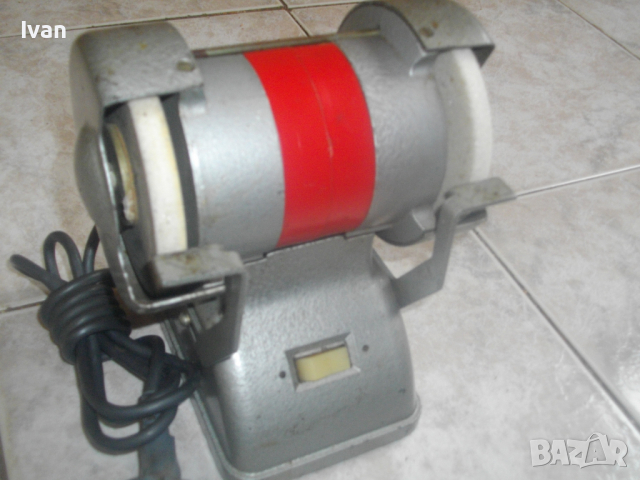 СССР Руски Профи Точиларски Обущарски ШМИРГЕЛ 90 Вата-2100 Об/мин-ф100мм-Почти Нов-ОТЛИЧЕН, снимка 17 - Други инструменти - 36416058