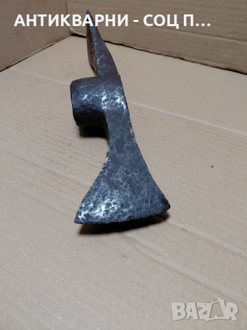 Соц Стара Ръчно Кована Голяма Киркобрадва 2.300кг. НОМЕР 886., снимка 4 - Антикварни и старинни предмети - 54101980