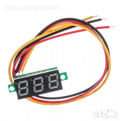 Изчерпано! Цифров волтметър 4,5V-30V, снимка 1