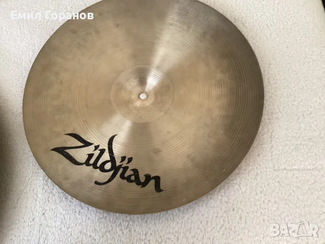 Zildjian 16” crash ,20” ride , снимка 4 - Ударни инструменти - 55727100