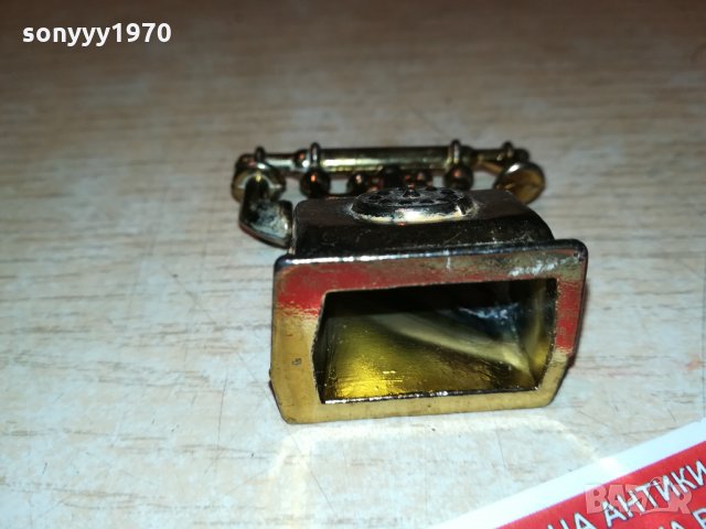 ТЕЛЕФОН-ЗЛАТИНКА-МИНИАТЮРА 1810211907, снимка 10 - Антикварни и старинни предмети - 34507400