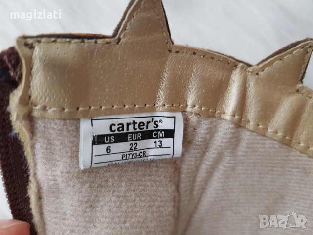 Детски ботуши Carter's №22, снимка 5 - Бебешки боти и ботуши - 38303325