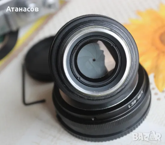 ЮПИТЕР-8 2/50mm м39 + адаптор за Sony фотоапарат, снимка 8 - Обективи и филтри - 49444143